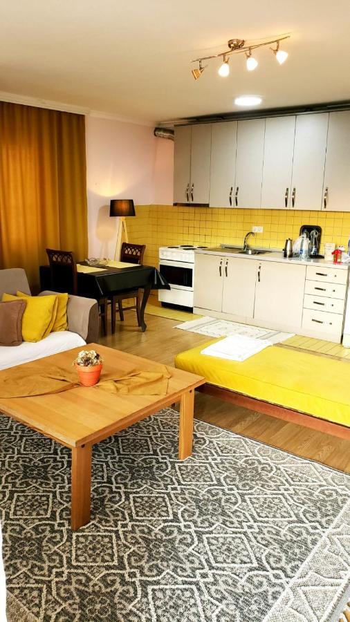 Gorgeous Apartment With City View In The City Center พริสตีนา ภายนอก รูปภาพ